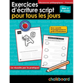 Exercices d'ﾉcriture Script Pour Tous Les Jours Mat. ﾀ 2e Ann馥 - Paperback