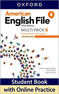 American English File 3e Multipack 4b Pack - Paperback