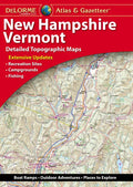Delorme Atlas & Gazetteer: New Hampshire, Vermont - Paperback