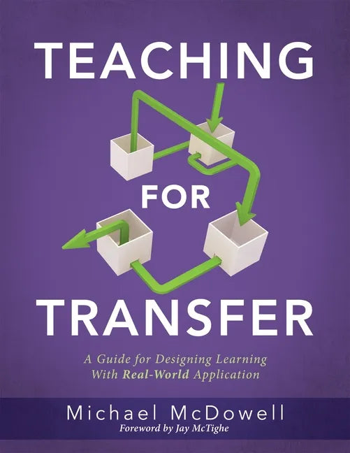 Teaching for Transfer: A Guide for Designing Learning with Real-World Application (a Guide to Instructional Strategies That Build Transferable Skills - Paperback
