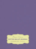 Large 8.5 x 11 Dotted Bullet Journal (Lavender #12) Hardcover - 245 Numbered Pages - Hardcover