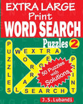 EXTRA LARGE Print WORD SEARCH Puzzles - Paperback