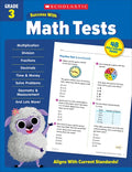 Scholastic Success with Math Tests Grade 3 Workbook - Paperback