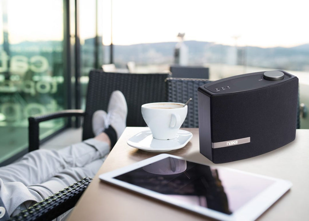 Naxa Wi-Fi & Bluetooth Multi-Room Speaker with Amazon Alexa Voice Control