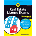 Real Estate License Exams for Dummies: Book + 4 Practice Exams + 525 Flashcards Online - Paperback