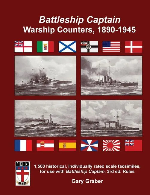Battleship Captain Warship Counters, 1890-1945 - Paperback