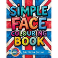 Simple Face: Colouring Book for Teens Featuring Bold Designs, Rock Music Themes, and Fun Graffiti-Style Pages for Relaxation and Stress Relief - Paperback