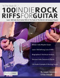 100 Indie Rock Riffs for Guitar - Paperback
