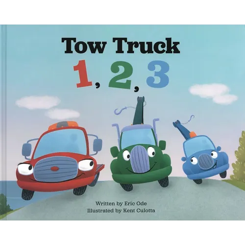 Tow Truck 1, 2, 3 - Hardcover
