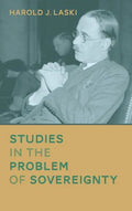 Studies in the Problem of Sovereignty (1917) - Hardcover