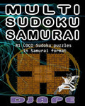 Multi Sudoku Samurai - Paperback