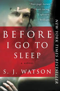 Before I Go to Sleep - Paperback