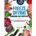 Freeze Drying Cookbook for Preppers: Preserve Emergency Food for Survival with Homestead Recipes - Paperback