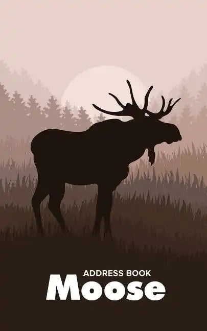 Address Book Moose - Paperback