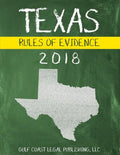 Texas Rules of Evidence 2018 - Paperback