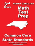 North Carolina 3rd Grade Math Test Prep: Common Core State Standards - Paperback