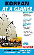 Korean at a Glance: Phrasebook and Dictionary for Travelers - Paperback