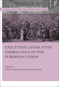 Executive-legislative (Im)balance in the European Union - Paperback