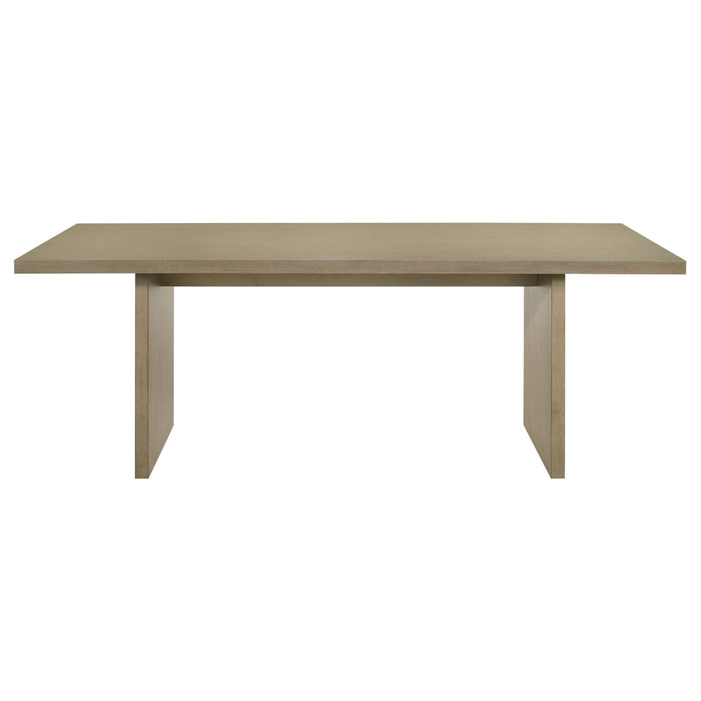 Decker 82-inch Rectangular Wood Dining Table Natural Oak
