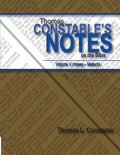 Thomas Constable Notes on the Bible: Volume V Hosea- Malachi - Paperback