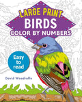 Large Print Color by Numbers Birds: Easy-To-Read - Paperback