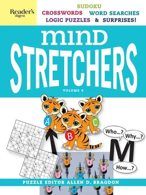 Reader's Digest Mind Stretchers Puzzle Book Vol. 6, 6 - Spiral