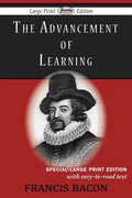 The Advancement of Learning (Large Print Edition) - Paperback
