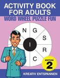 Activity Book for Adults - Word Wheel Puzzle Fun Edition 2 - Paperback