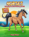 Horses Coloring Book - Paperback