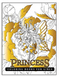 Princess Coloring Books for Girls - Paperback