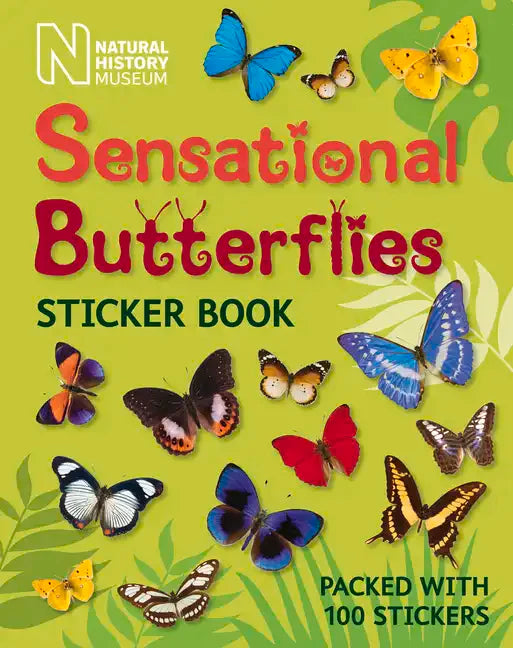 Sensational Butterflies Sticker Book - Paperback