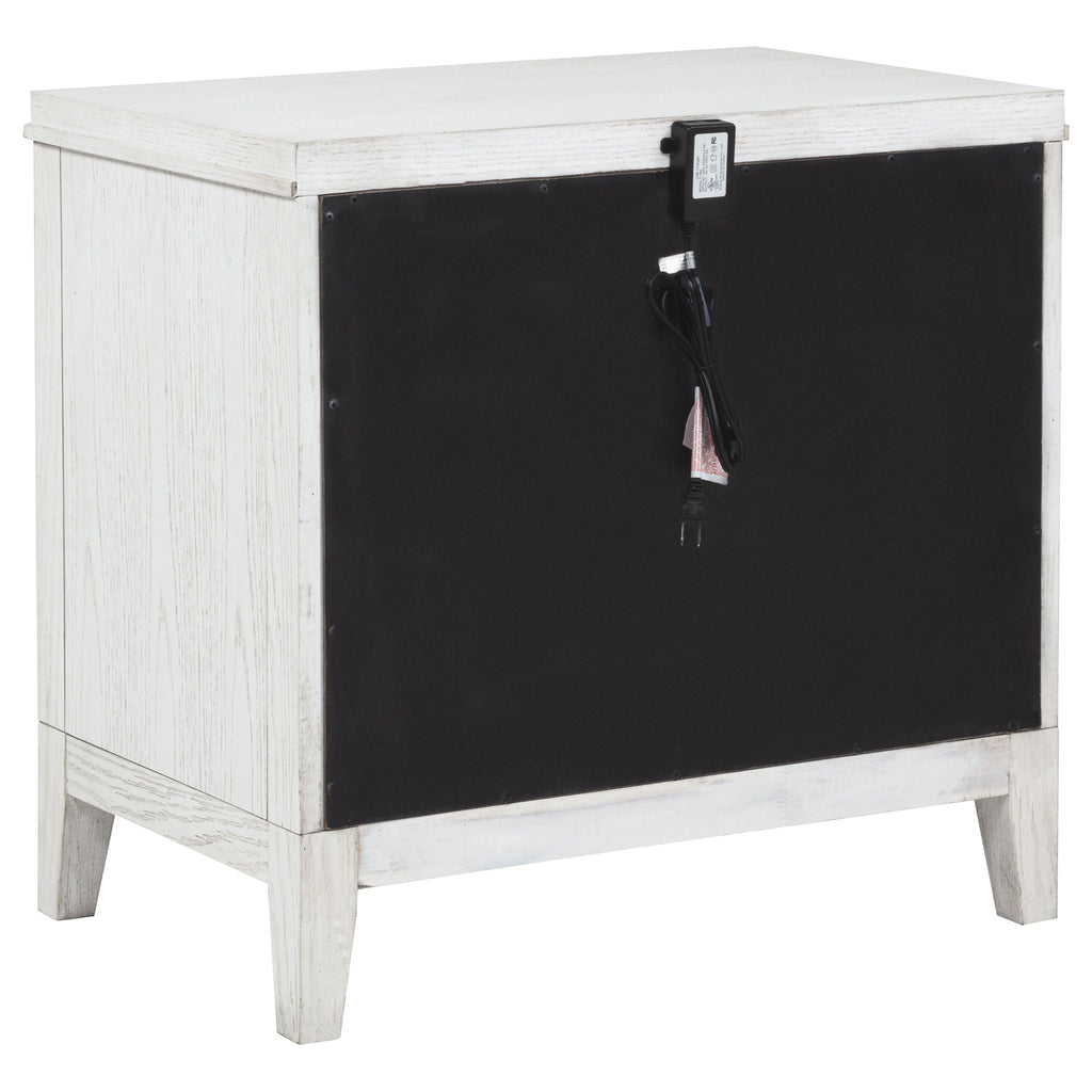 Marielle 4-piece Queen Bedroom Set Distressed White