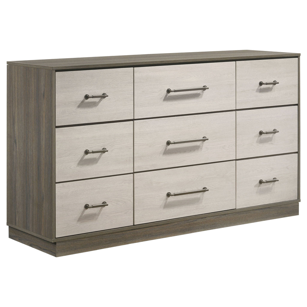 Fenwick 5-piece California King Bedroom Set Grey Oak
