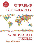 Supreme Geography Word Search Puzzles: 125 + Puzzles for family fun. - Paperback