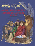 Holy Night, A Christmas Bible Coloring Book - Paperback