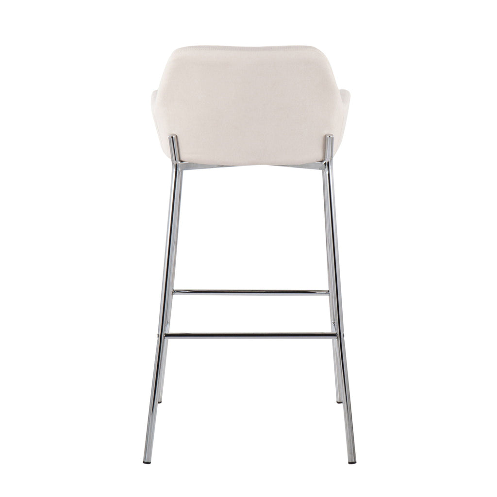 Daniella - Contemporary Fixed Height Bar Stool (Set of 2)