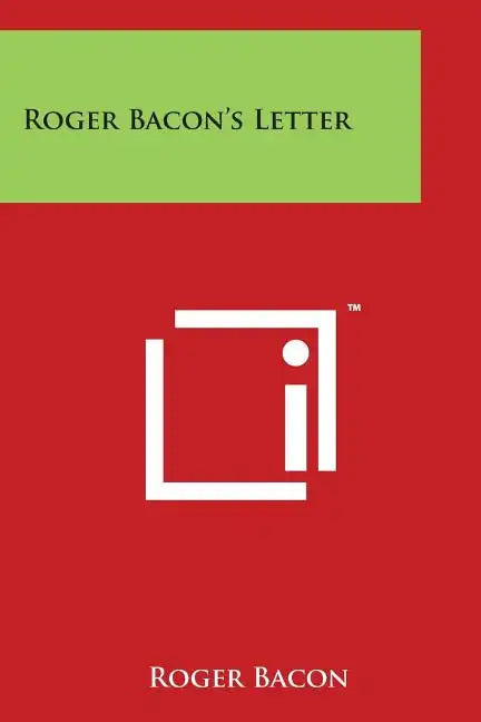 Roger Bacon's Letter - Paperback