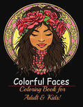 Fine Faces: Coloring Book for Adult & Kids! - Paperback