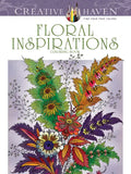 Creative Haven Floral Inspirations Coloring Book - Paperback