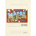 Vintage Lined Notebook Greetings from Macon - Paperback