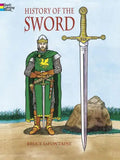 History of the Sword Coloring Book - Paperback
