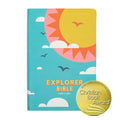 CSB Explorer Bible for Kids, Hello Sunshine Leathertouch - Imitation Leather