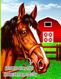 Caballos Libro Para Colorear Para Adultos: Libro de colorear para niños, niños y niñas, mascotas divertidas con hermosas ilustraciones para todas las - Paperback