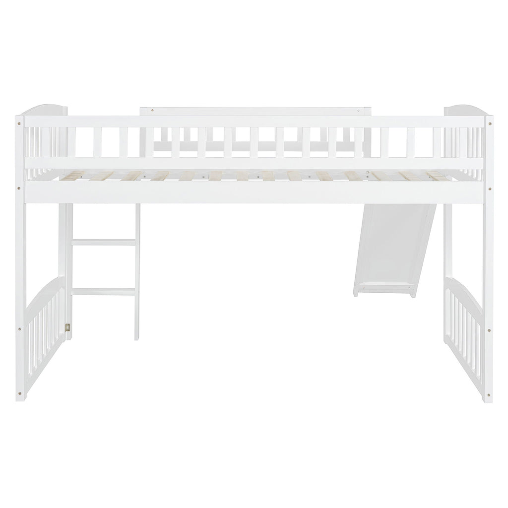 Loft Bed With Slide And Ladder