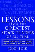 Lessons from the Greatest Stock Traders of All Time - Paperback