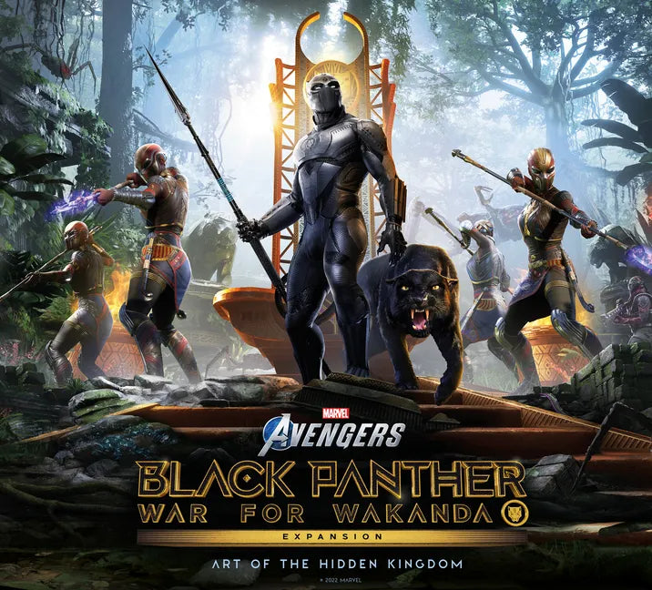 Marvel's Avengers: Black Panther: War for Wakanda Expansion: Art of the Hidden Kingdom - Hardcover