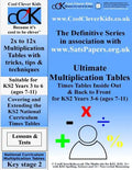 Ultimate Multiplication Tables: Times Tables Inside Out & Back To Front - Paperback