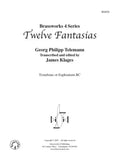 Twelve Fantasias: for Euphonium - Paperback