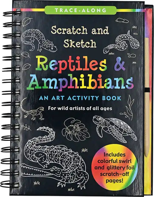 Scratch & Sketch Reptiles & Amphibians - Spiral