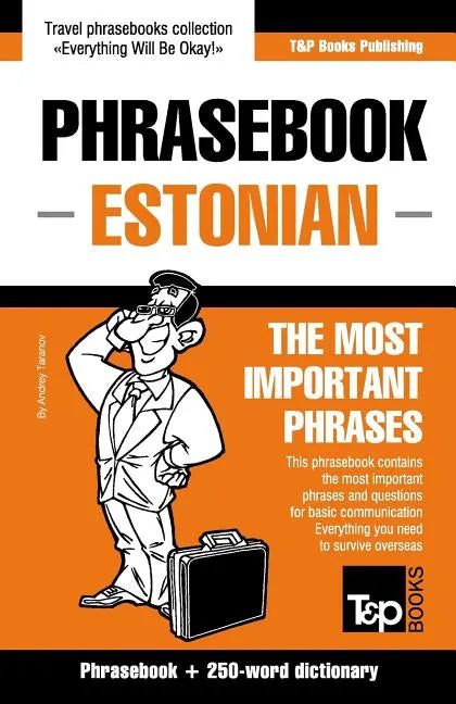 English-Estonian phrasebook & 250-word mini dictionary - Paperback